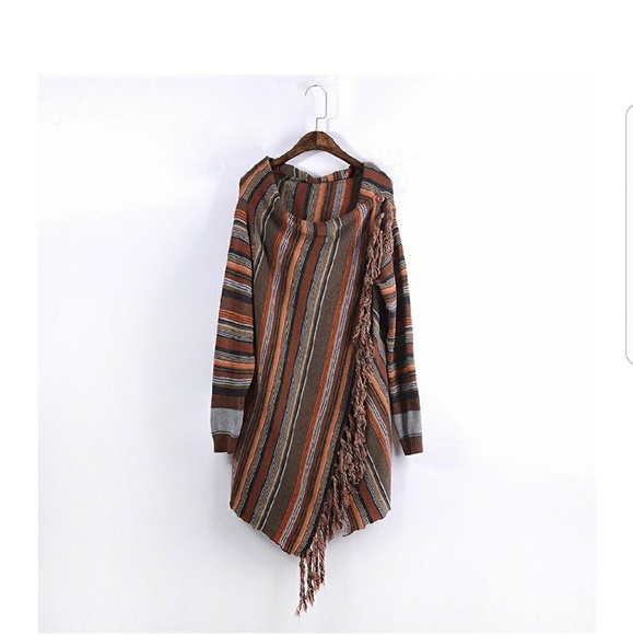 BECHET Boho Striped Sweater - Picture 7 of 8